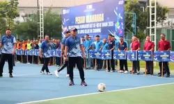 Lapas Cibinong Meriahkan HUT RI ke-80 dengan Pekan Olahraga dan Upacara Penuh Semangat