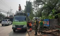 Satpol PP Kabupaten Bogor Tertibkan 52 PKL di Sekitar ITC Cibinong