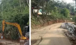 Proyek Rehabilitasi Jalan di Sijunjung Dimulai: PT Hakaaston Fokus Bangun Drainase di Tanjung Labuah