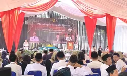 Ratusan Peserta Meriahkan MTQ Tingkat Kecamatan Sukamakmur 2025, Camat: Momentum Membumikan Al-Qur’an