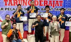 SMAN 3 Cibinong Borong Medali di Kejurda Tarung Derajat Jawa Barat