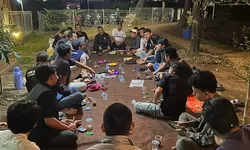 Ketua Karang Taruna Sekecamatan Klapanunggal Gelar Diskusi Bahas Program PKD-KT di Situ Rawa Jejed