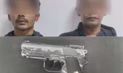 Polres Bogor Tangkap Dua Warga Sipil Pembawa Senjata Tajam dan Airsoft Gun Tanpa Izin