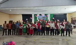 Pilar Kecamatan Tanimbar Utara Resmi Dilantik, IKKT Kokohkan Solidaritas Warga Tanimbar di Mimika