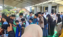 Peringati Tahun Baru Islam 1447 H, Pemdes Nagrak Santuni 200 Yatim Piatu dan Dhuafa Sekaligus Gelar Haul Ketua BPD