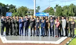 Polres Bogor Gelar Upacara Hari Bhayangkara ke-79, AKBP Rio Wahyu Anggoro Sampaikan Apresiasi dan Permohonan Maaf