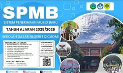 SD Negeri 1 Cicadas Buka Pendaftaran Murid Baru Tahun Ajaran 2025 2026