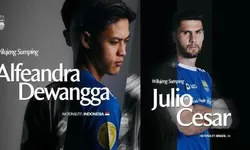 Resmi! Persib Bandung Rekrut Julio Cesar dan Alfeandra Dewangga