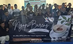 Pemuda RW 02 Sukses Gelar Ngopi Bareng Tokoh, Jadi Program Rutin