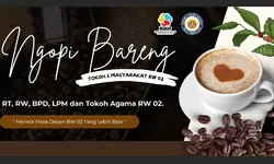 Pemuda RW 02 Pondok Udik Gelar Ngopi Bareng Tokoh dan Masyarakat untuk Menata Masa Depan Lingkungan