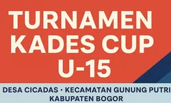 Turnamen Kades Cup U-15 Siap Digelar di Desa Cicadas, Total Hadiah Rp10 Juta