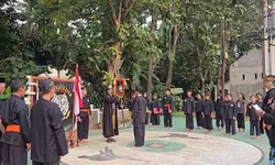 57 Peserta Ikuti Ujian Kenaikan Tingkat di Padepokan Rahayu Kinansih Siliwangi Angkatan Pertama