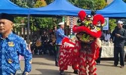 Barongsai dan Pencak Silat Meriahkan HJB ke-543 di Gunung Putri