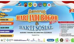 Semarak Hari Jadi Bogor ke-543 di Cileungsi Dimeriahkan dengan Bakti Sosial dan Layanan Publik Lengkap