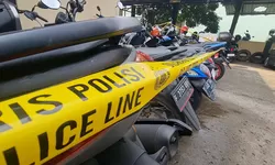 Polsek Gunung Putri Gerebek Debt Collector Ilegal, 82 Motor Diamankan