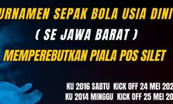 Pendaftaran Gratis! Turnamen Sepak Bola Usia Dini Se-Jawa Barat Perebutkan Piala Pos Silet, Total Hadiah Puluhan Juta