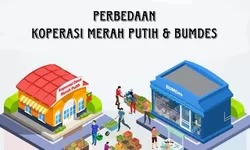 Koperasi Merah Putih Resmi Luncurkan Website, Ini 9 Perbedaannya dengan BUMDes