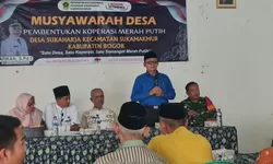 Dorong Kemandirian Ekonomi Warga, Desa Sukaharja Bentuk Koperasi Merah Putih