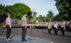 Kapolres Bogor Pimpin Apel Pagi, Tegaskan Disiplin dan Komitmen Personel Usai Pengamanan Lebaran