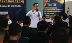 Kalapas Cibinong Tekankan Disiplin dan Integritas Petugas dalam Pengamanan Lapas