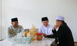 Jelang Idulfitri, Wali Kota Bogor dan Wakilnya Bersilaturahmi dengan Ulama