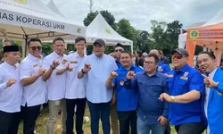 Bupati Bogor Tinjau Gerakan Pangan Murah di Bojonggede, Bantu Masyarakat Jelang Idulfitri