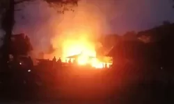 Kebakaran Melanda Villa di Sukamakmur, Kerugian Ditafsir Capai Ratusan Juta