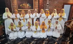 PKK Desa Cicadas Gelar Buka Bersama dan Arisan Tukar Kado di Villa Pos Silet