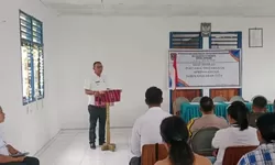 Camat Fordata Hadiri Musyawarah Pertanggungjawaban APBDes Awear Lama 2024