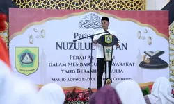 Wakil Bupati Bogor Jaro Ade Hadiri Peringatan Nuzulul Qur'an di Cibinong, Ajak Masyarakat Tingkatkan Iman dan Takwa