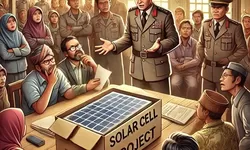 Kasus Pengadaan Lampu Solar Cell di Desa Sofyanin Masih Gelap, Masyarakat Desak Penegakan Hukum