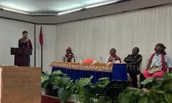 Eustagius Berkasa, SH, MH Terpilih sebagai Ketua IKKT Kabupaten Mimika