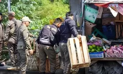 Satpol PP Kabupaten Bogor Tertibkan Pedagang Liar di Stasiun Cilebut, Atasi Kemacetan