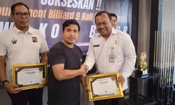 64 Peserta Bertarung Sengit di Turnamen Biliard, Ini Para Juaranya