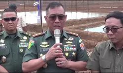 Puspomad Gelar Tanam Perdana, Manfaatkan Lahan Tidak Produktif untuk Swasembada Pangan