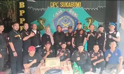Ormas BPPKB Banten PAC Gunung Putri Salurkan Bantuan untuk Korban Bencana di Sukabumi