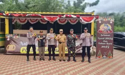 Antisipasi Nataru, Polsek Sukamakmur Siagakan Personel Gabungan untuk Kendalikan Kepadatan Wisatawan