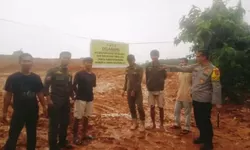 Polsek Parung Panjang Hentikan Aktivitas Galian C Ilegal di Desa Gorowong