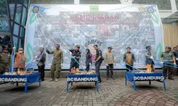 Bea Cukai Musnahkan Barang Ilegal, Sisa Narkoba dan Rokok Ilegal Dikirim ke Bogor untuk Dimusnahkan