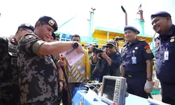 KKP Tangkap 3 Kapal Ikan dari Malaysia di Selat Malaka