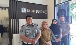 Tingkatkan Pelayanan Publik Berbasis HAM, Lapas Sentul Sambangi Sekolah Luar Biasa Negri Bogor