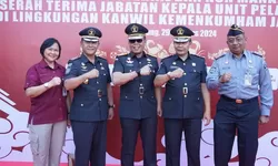 Kalapas Sentul Ikut Serta Menghadiri Pelantikan 115 Pejabat Kanwil Kemenkumham Jabar