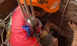 Seorang Pria di Ciawi Bogor Terjebak Didalam Sumur Sedalam 13 Meter