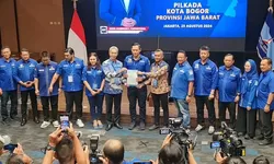 AHY Secara Langsung Serahkan Dukungan Partai Demokrat Kepada Calon Walikota Bogor Dedie-JM