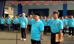 PWI Kabupaten Bogor Menggelar Upacara Pengibaran Bendera Merah Putih