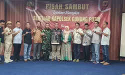 Pisah Sambut Kapolsek Gunung Putri, Ini Pesan Kapolsek Lama dan Harapan Kapolsek Baru