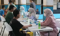Sambut Hari Pengayoman Ke - 79, Lapas Cibinong Lakukan Pemeriksaan Kesehatan Gratis