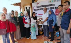 Pemcam Sukamakmur Jalankan Program Merdeka Stunting Dan Bumil KEK di Desa Sukaharja