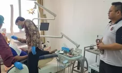 Poliklinik BNPT Lapas Khusus Sentul Lakukan Pemeriksaan Kesehatan Gigi Para WBP
