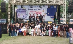 Bentuk Tali Asih, Sadulur Ngopi Santuni Anak Yatim Desa Wanaherang Bogor